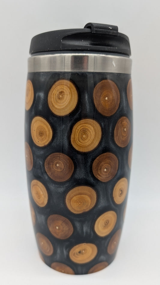 Plum Cherry Travel Mug